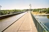Die Kreuzung vom Kanal und der Loire