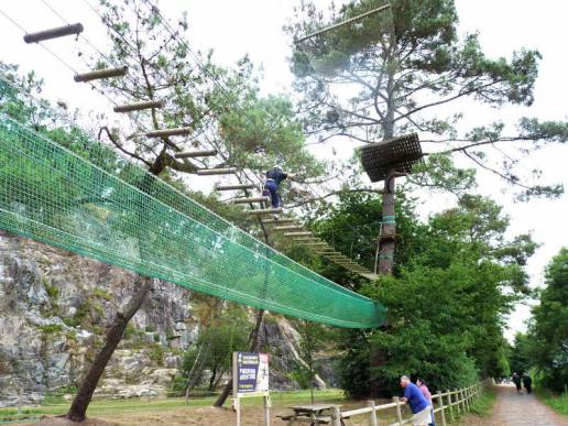 Ein Kletterpark