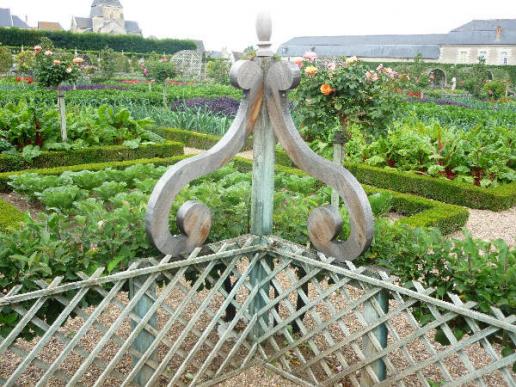 Villandry, der Schloßgarten