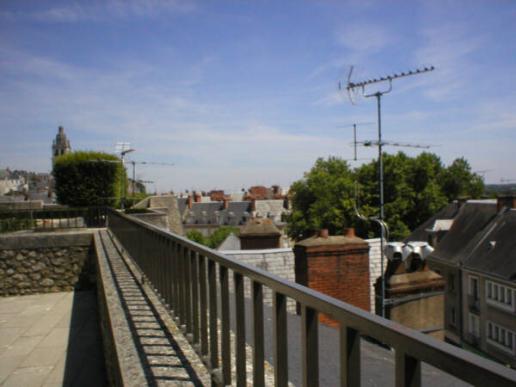 Sicht auf die Dächer von Blois