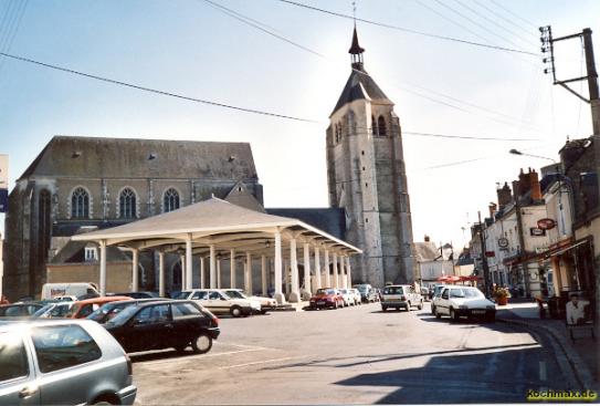 Markthalle in Jargeau