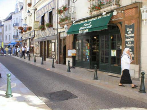 Straße in Amboise