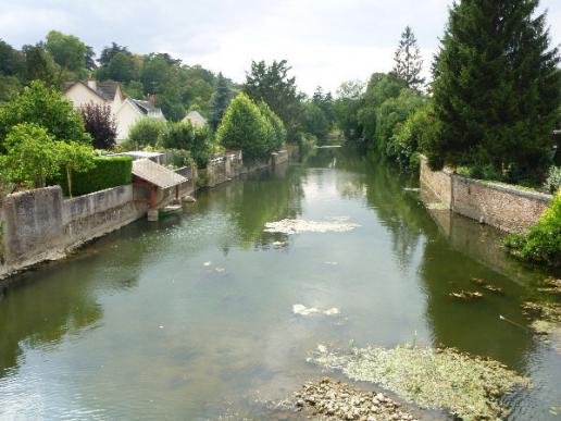 Die Loir in Chateaudun