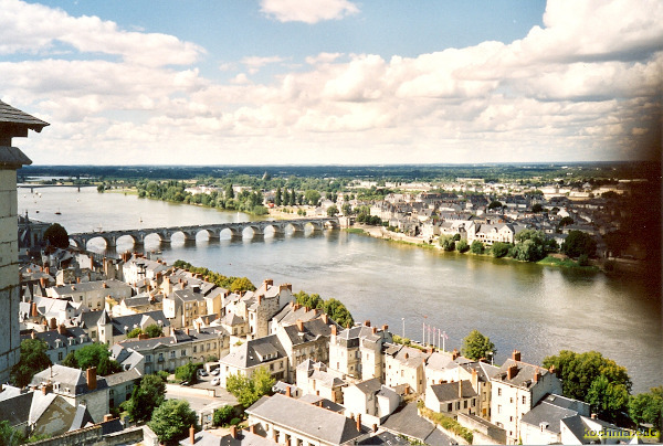 Oben in Saumur