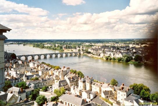 Oben in Saumur