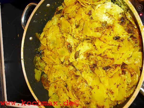 Aloo Masala - Kartoffel-Gemüse