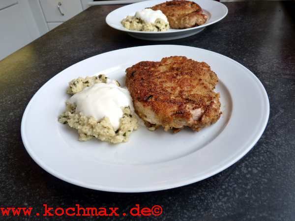 Anglo-Indisches Hähnchenschnitzel