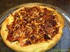 Apfel-Tarte mit Mandelkrokant