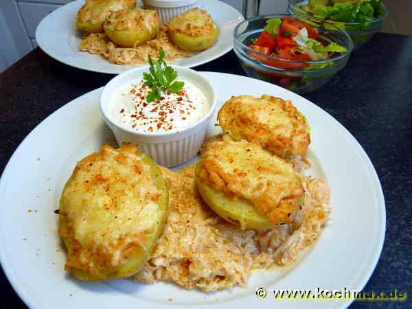 Back-Kartoffeln mit Sauerkraut