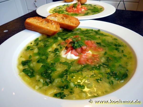 Bärlauch-Kartoffelsuppe