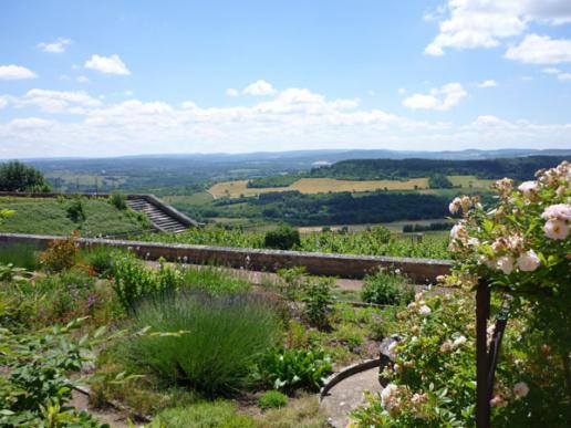 Ausblick von Vezelay