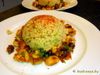 Bohnen-Tajine mit Kirschtomaten und schwarzen Oliven