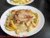Calvadosschnitzel mit Apfelsauce