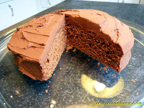 Chocolate cake 100% - Kuchen 100% Schokolade