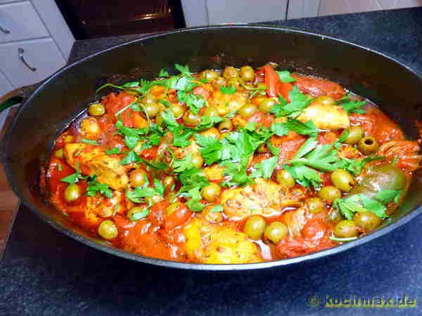 Compote de poulet aux légumes (Poulet-Gemüse-Topf)