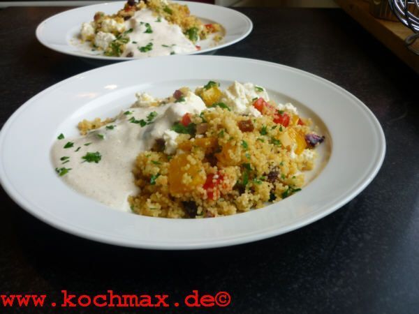 Bunte Couscous-Pfanne