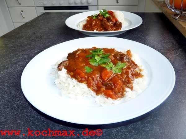 Curry mit Reis