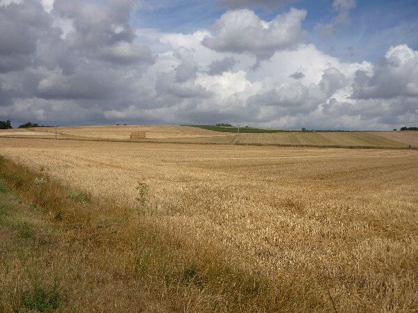 Bald kommts von oben - irgendwo bei Chaumont-s/L