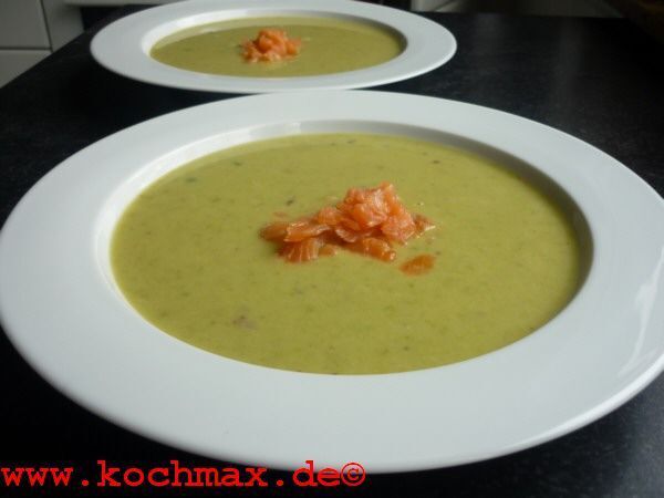 Erbsen-Kokos-Suppe