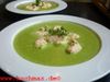 Erbsensuppe mit Lachsklösschen