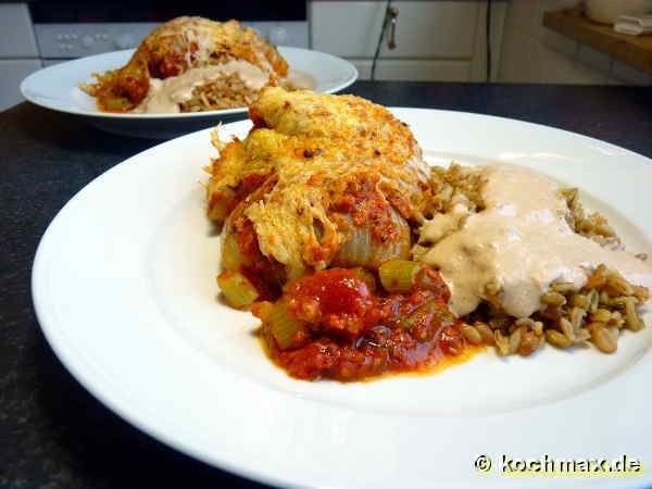 Fenchel mit Parmesankruste