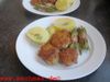 Schweinemedaillons mit Tomaten-Gorgonzola-Decke