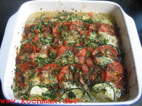 Fisch Caprese