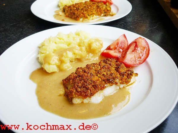 Fisch mit Gemüsekruste