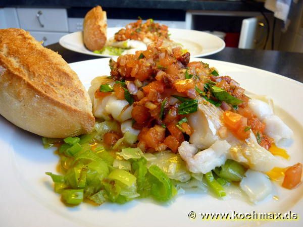 Fischfilet mit Sauce Vierge