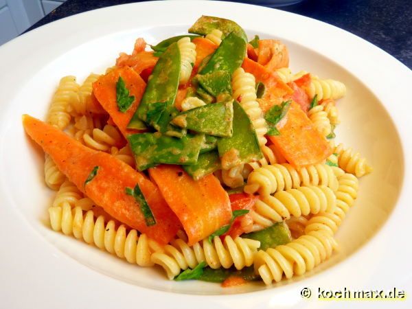 Fusilli mit Gemüse