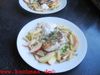 Gebratenes Barschfilet mit Apfelsellerie