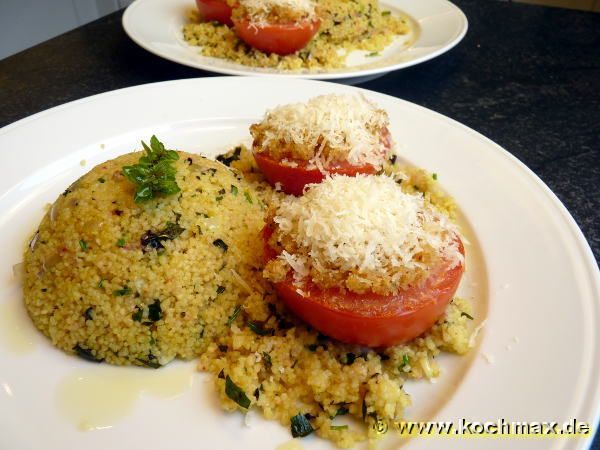 Gratinierte Tomaten mit Oregano