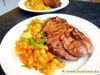 Gegrilltes Schweinefleisch