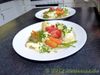 Gemüse mit Käsesauce