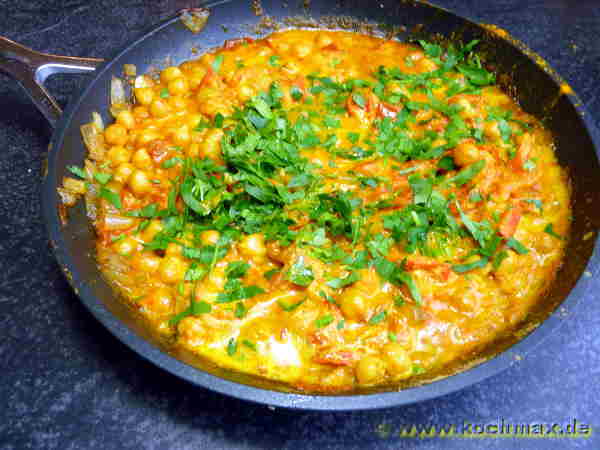 Gemüse-Kichererbsen-Curry
