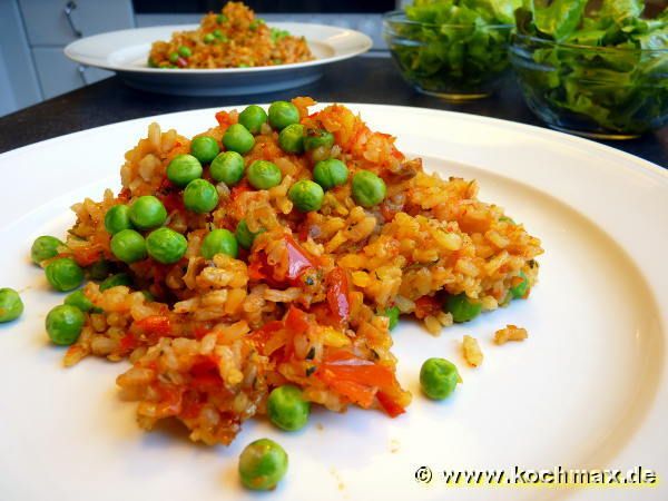 Arroz con Verduras Ciego - Blinder Gemüsereis