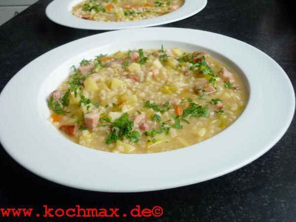 Minestra D'orzo - Gerstensuppe