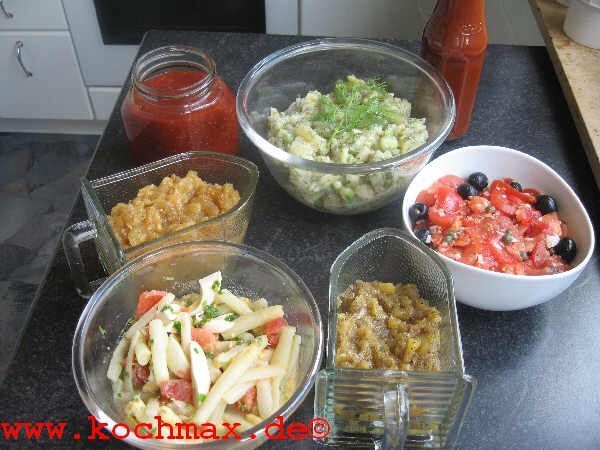 Tomatensalat mit Kapern