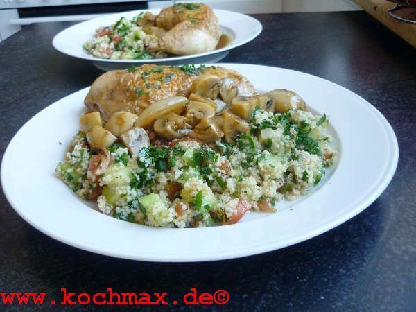 Hähnchen mit Couscous