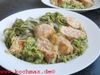 Hähnchenbrust auf Zucchini