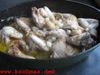 Huhn in Wein
