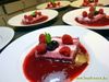 Joghurtparfait mit Beerensauce