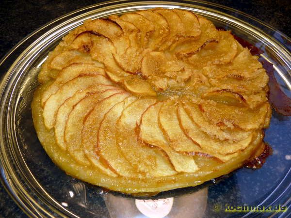 Karamellisierter Apfelkuchen