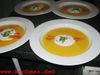 Karottensuppe mit Vanilleparfüm