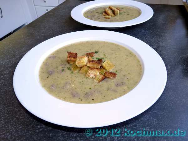 Kartoffel-Kräutercremesuppe