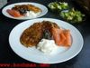 Kartoffelpuffer mit Räucherlachs Kartoffelpuffer mit Räucherlachs