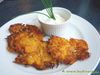 Kartoffelpuffer mit Schnittlauchquark