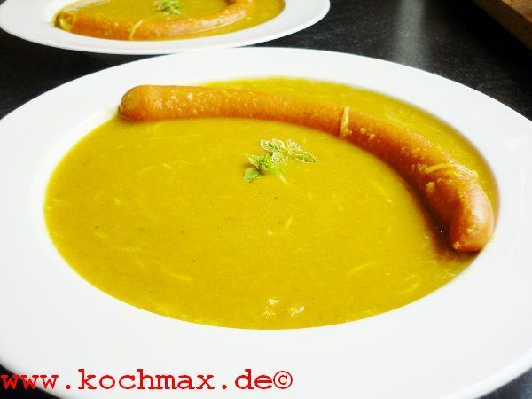 Pikante Kartoffelsuppe mit Curry