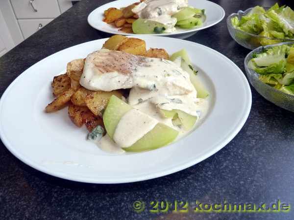 Kohlrabi mit Zitronencreme