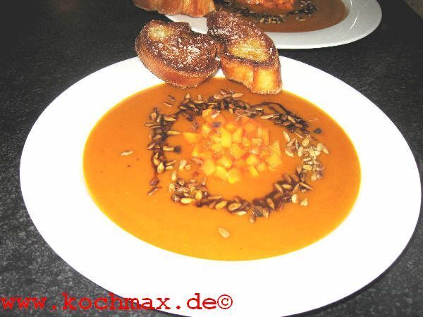 Fruchtige Kürbissuppe